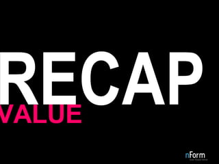 RECAP VALUE 