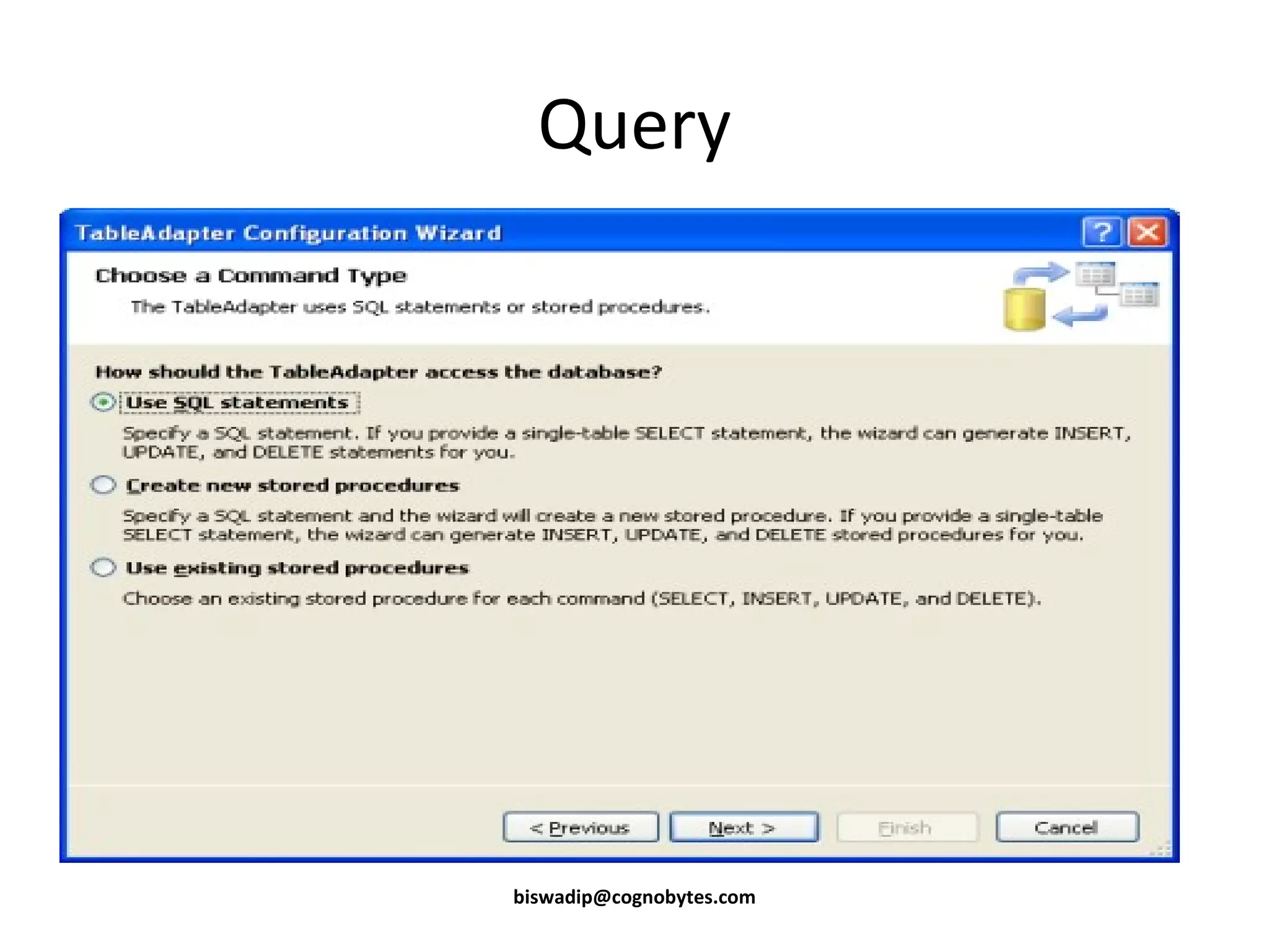 Query [email_address] 