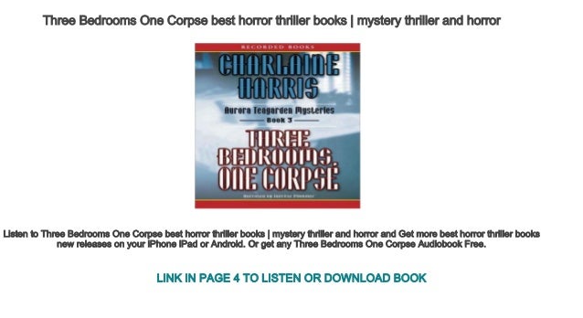 Three Bedrooms One Corpse Best Horror Thriller Books