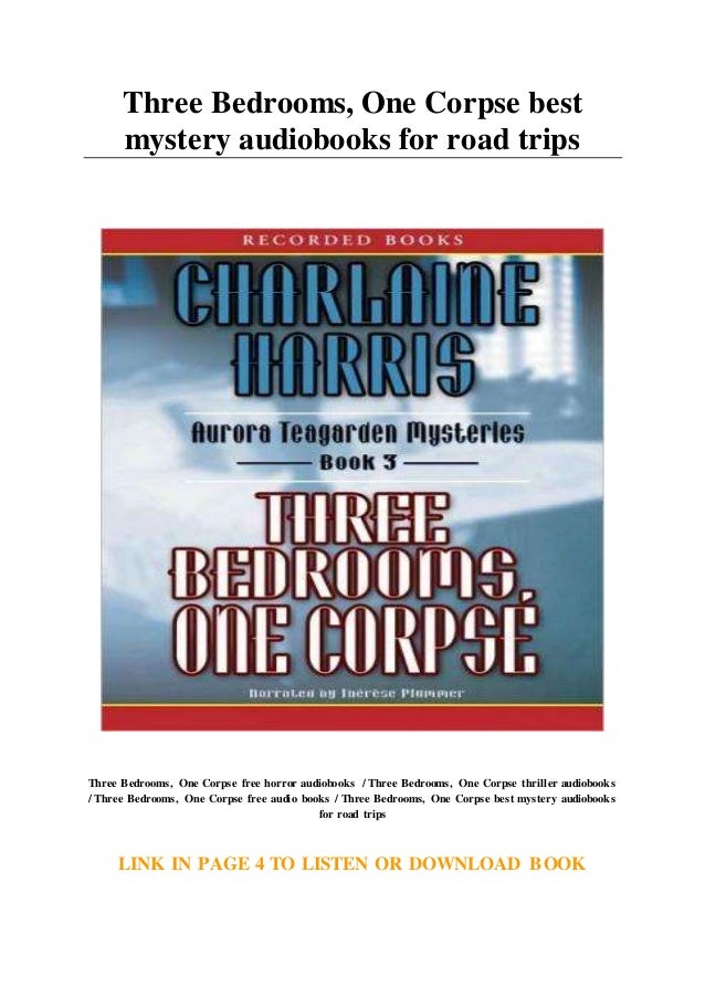 Three Bedrooms One Corpse Best Mystery Audiobooks For