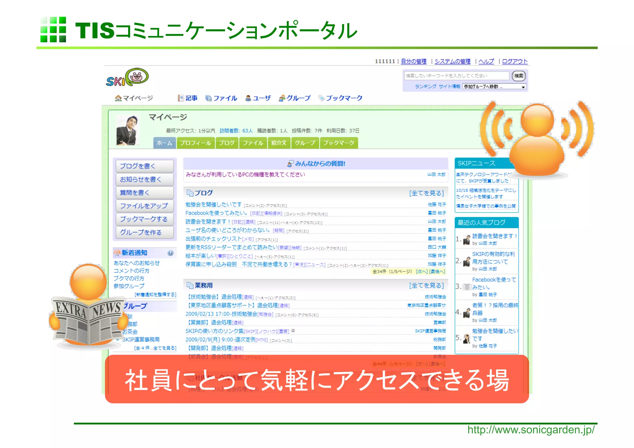 TIS   	




           http://www.sonicgarden.jp/
 