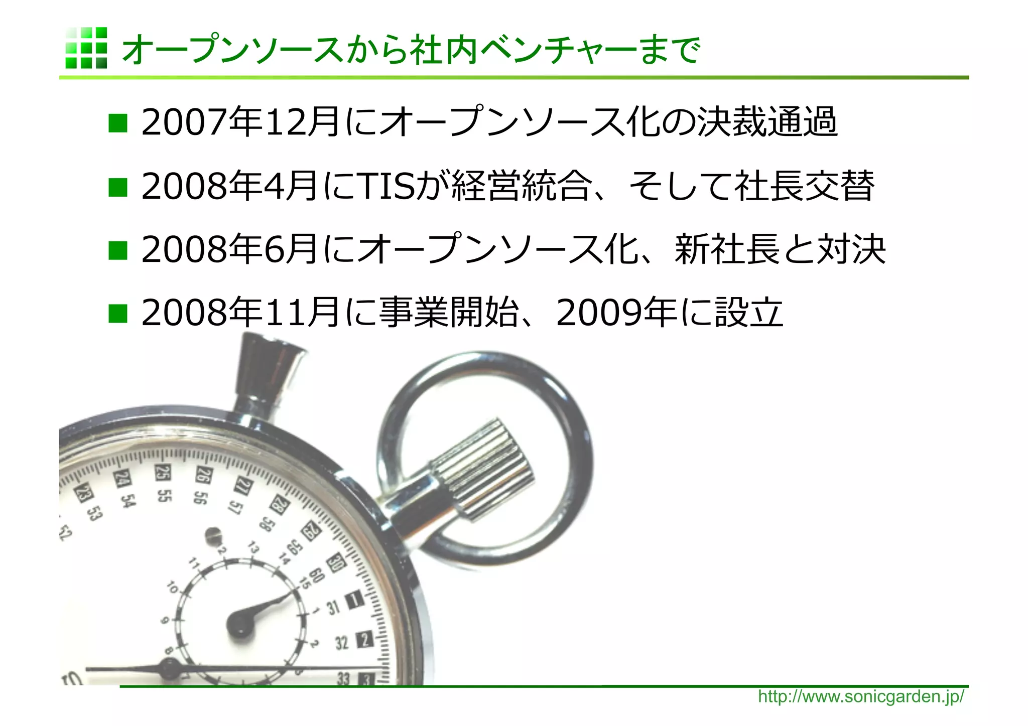      ⽉月                   	
  
    ⽉月           ⻑⾧長             	
  
    ⽉月         ⻑⾧長                  	
  
     ⽉月        ⽴立立	
  




                 http://www.sonicgarden.jp/
 
