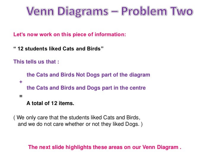 three circle venn diagrams three circle venn diagram problems