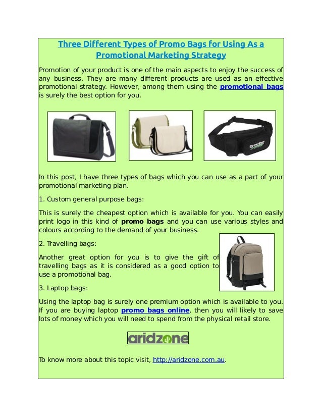 marketing bags online