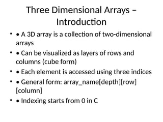 Three_Dimensional_Arrays_3_Slides.pptxgood | PPTX