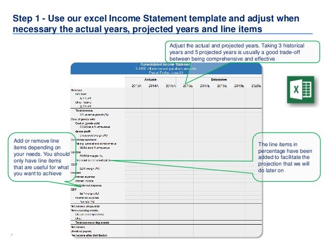 quarterly income statement template