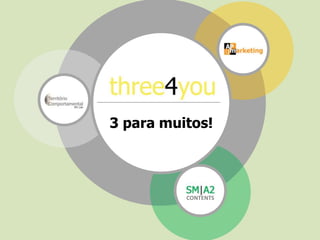 3 para muitos!




          CONTENTS
 