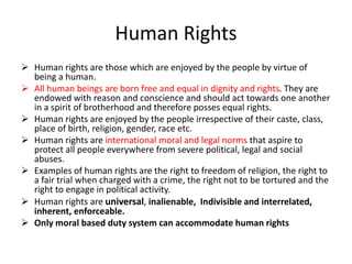 Comprehensive Overview of the Three Generations of Human Rights and ...