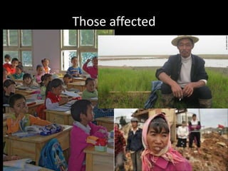 Those affected