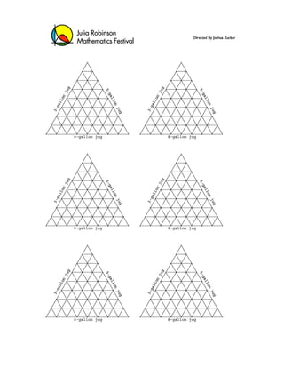 3 Jugs Math Problem Three jugs | PDF