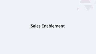 Sales Enablement
 