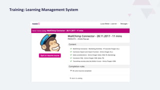Training: Learning Management System
 