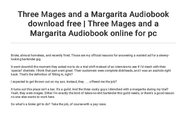 three mages and a margarita series three mages and a margarita series