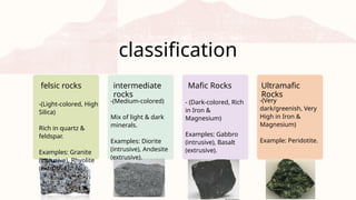 Really High Rocks Three Main Types of Rocks Earth and Life Science Presentation in Paste ...