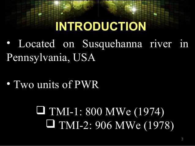 Three Mile Island Nuclear Power Plant Accident