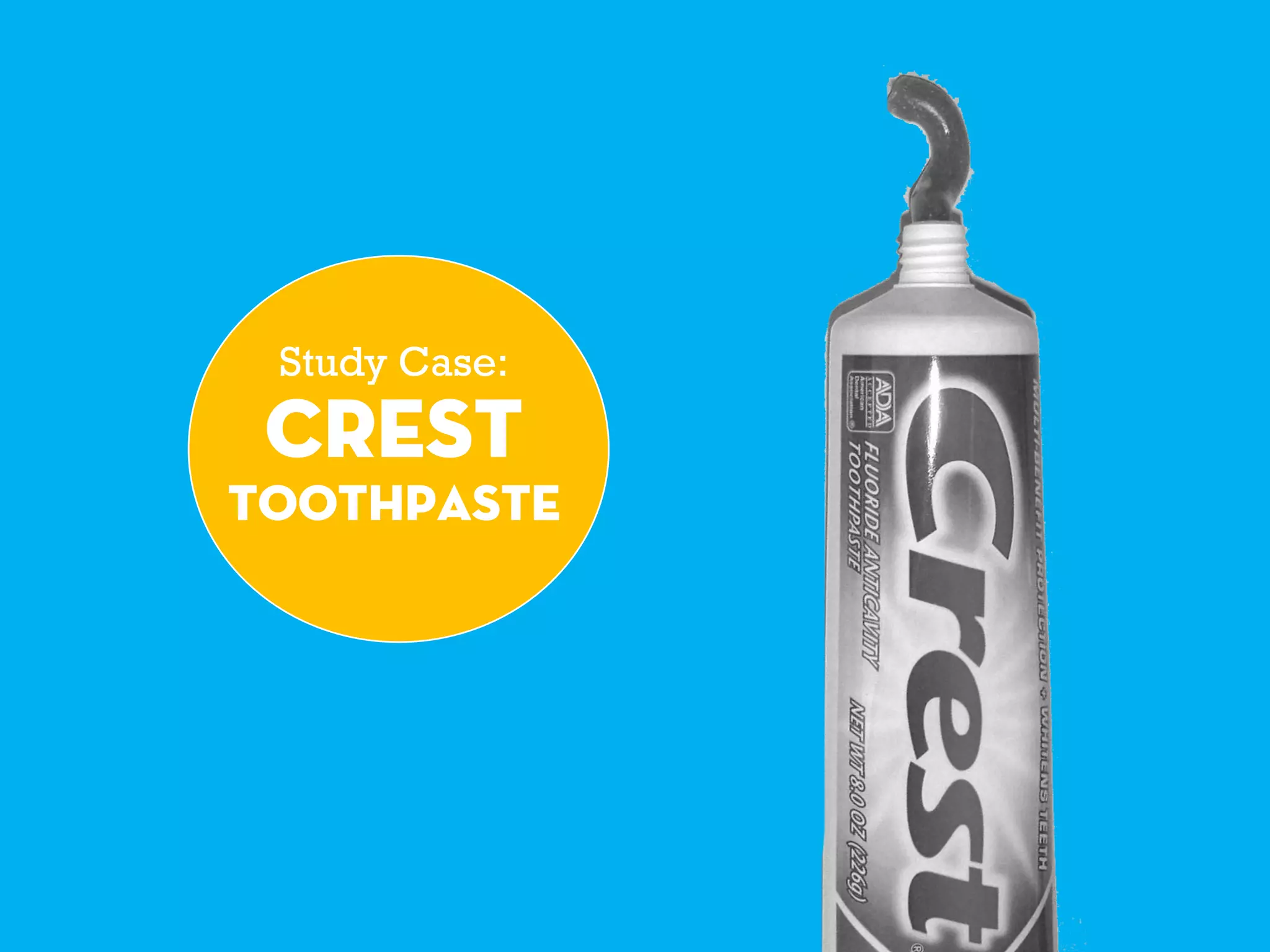 Study Case:
Crest
Toothpaste
 