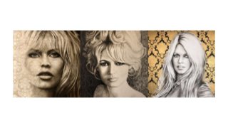 Three of a kind | Brigitte Bardot | Saskia Vugts Portretschilder