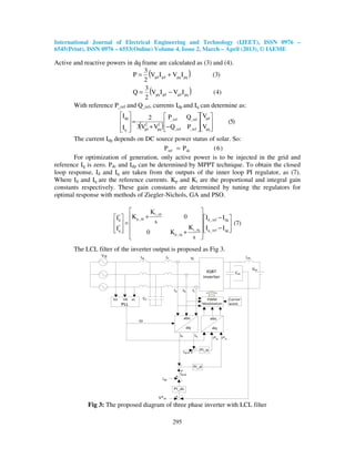 Three phase grid connected inverter using current | PDF