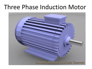 Three Phase Induction Motor
 