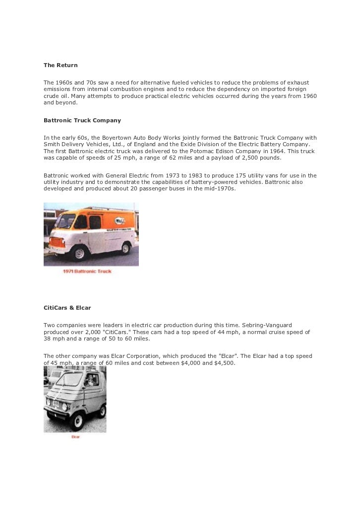 Three phases of_the_electric_driven_vehicle_phase_1