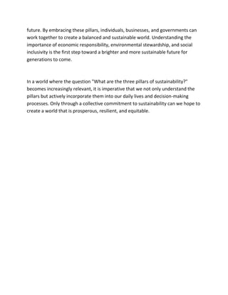 The three pillars of sustainability.docx