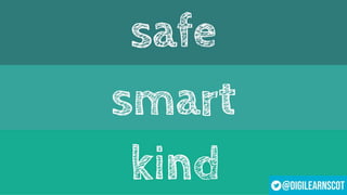 Being Great on
the Internet
Be Kind.Be Smart.
 