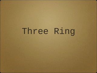 Three Ring
 