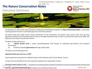 Three scalable instruments