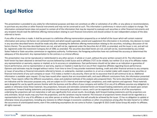 Three scalable instruments