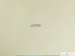 QuickTime™ and a
                                               MPEG-4 Video decompressor
                                              are needed to see this picture.




This work is licensed under a Creative Commons Attribution 3.0 Unported License. All images property of their respective copyright holders
 