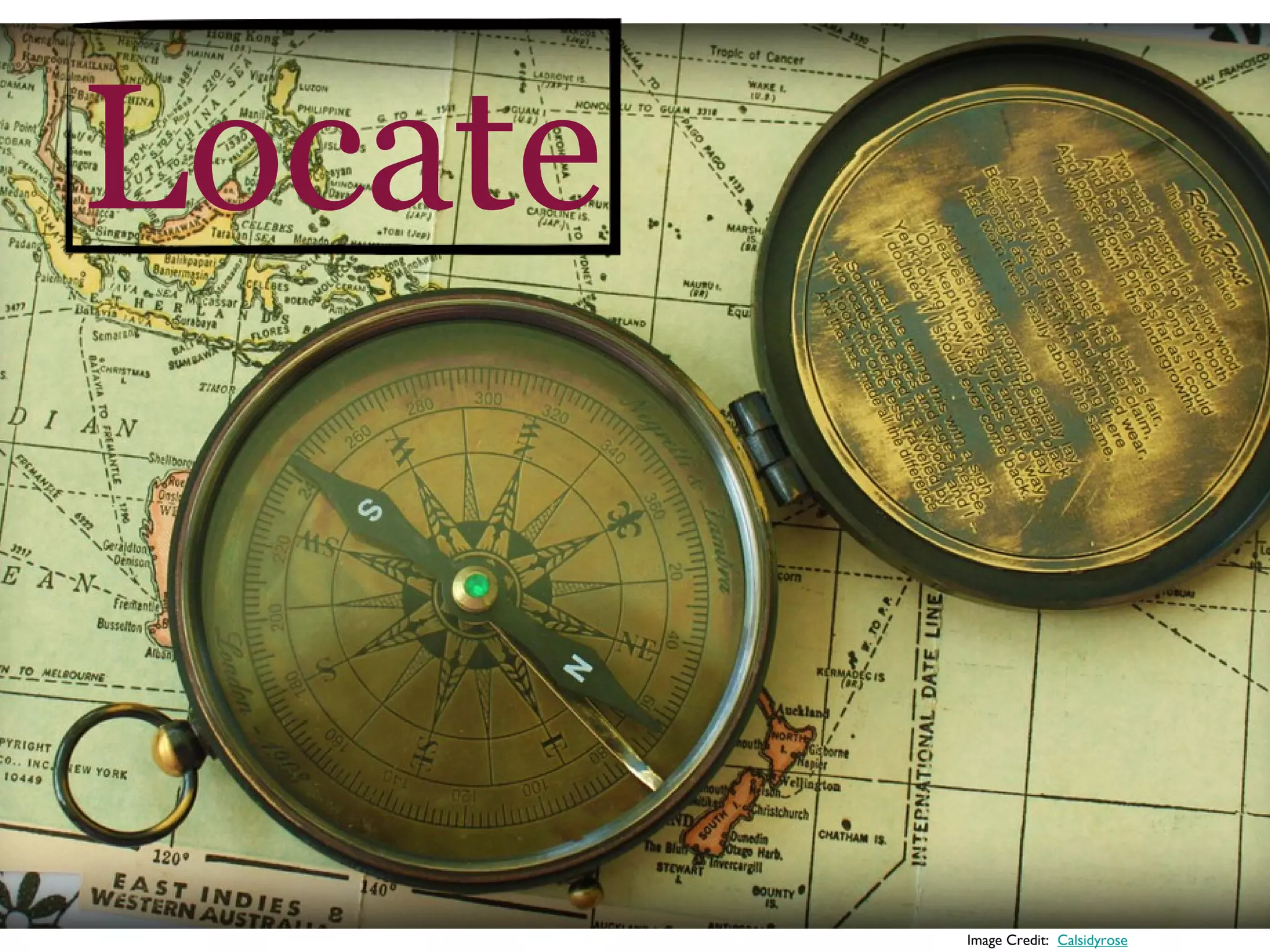 Locate



         Image Credit: Calsidyrose
 