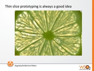 Thin slice prototyping is always a good idea 