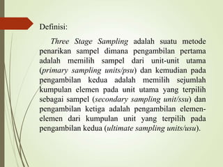 Three Stage Cluster Sampling (1).ppt