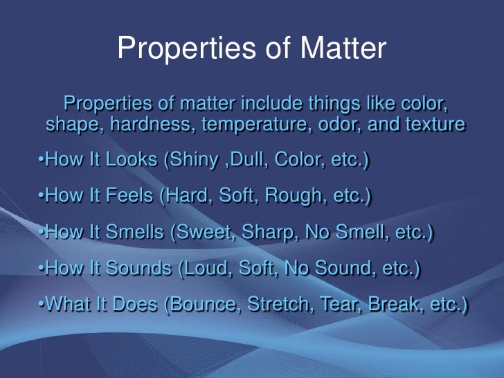 What are the three states of matter?