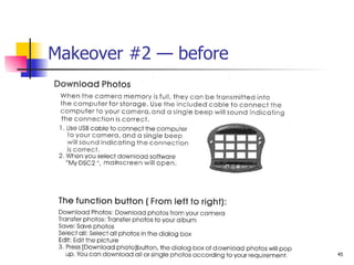 Makeover #2 — before 