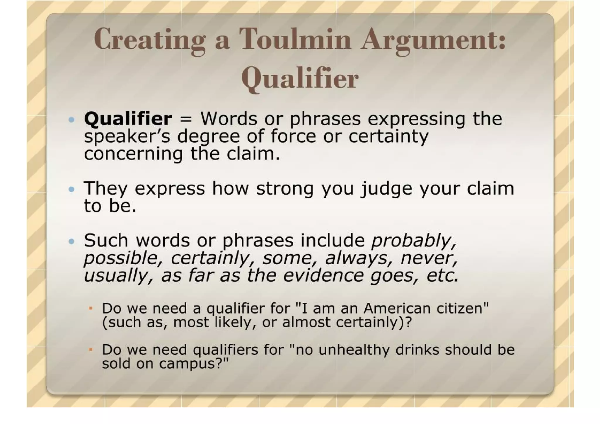 Three Types Of Arguments | PPT