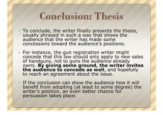Three Types Of Arguments