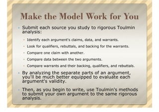 Three Types Of Arguments
