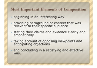 Three Types Of Arguments
