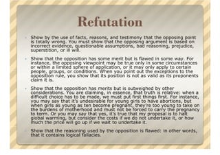 Three Types Of Arguments