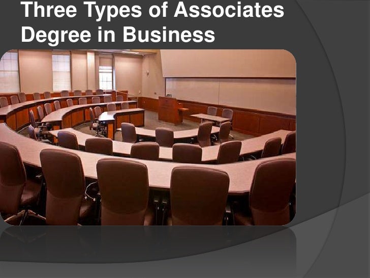 what does associates degree mean in business