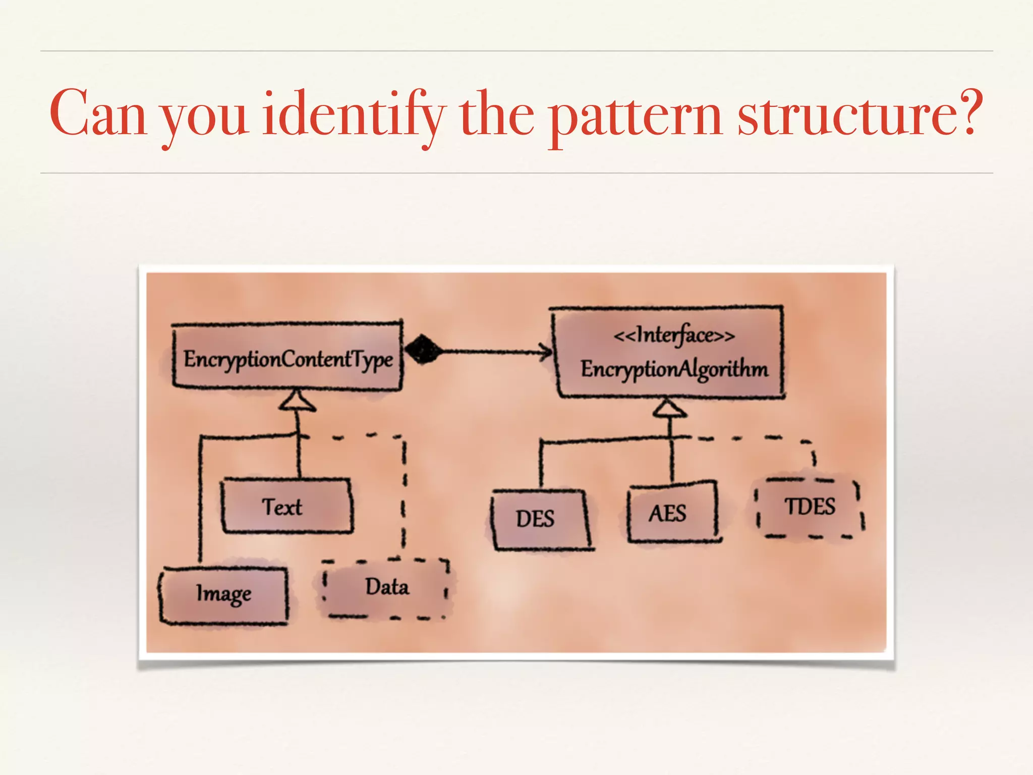 Can you identify the pattern structure?
 