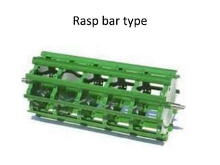 Rasp bar type
 