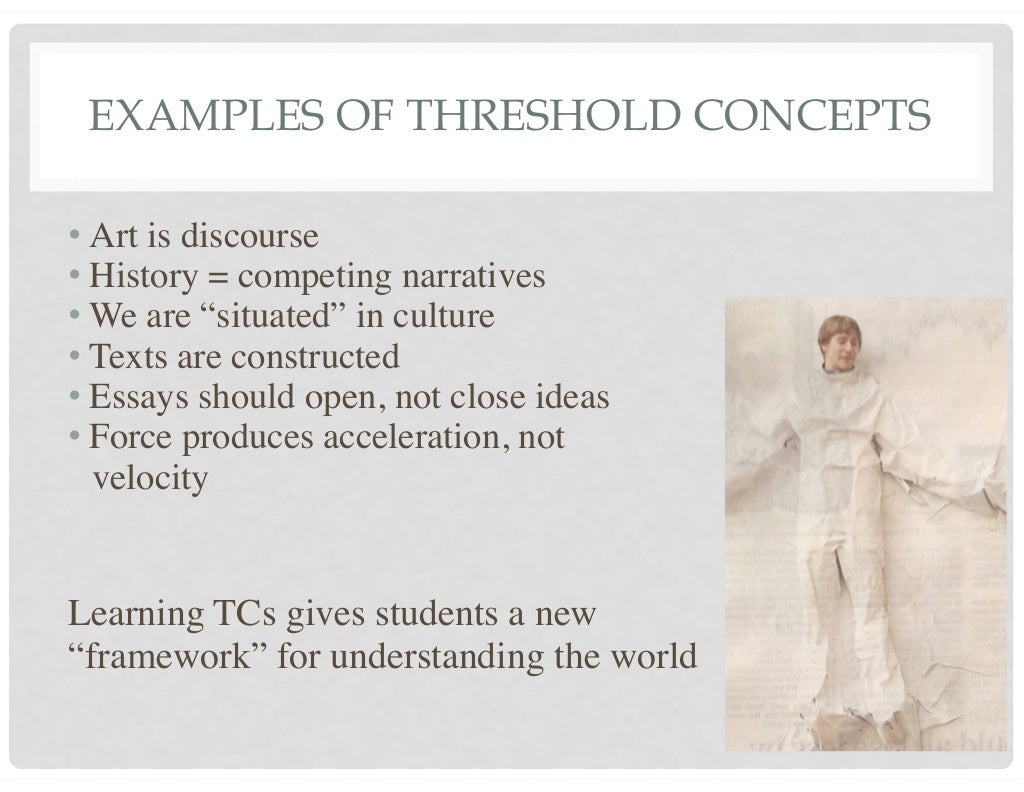 Threshold Concepts ppt