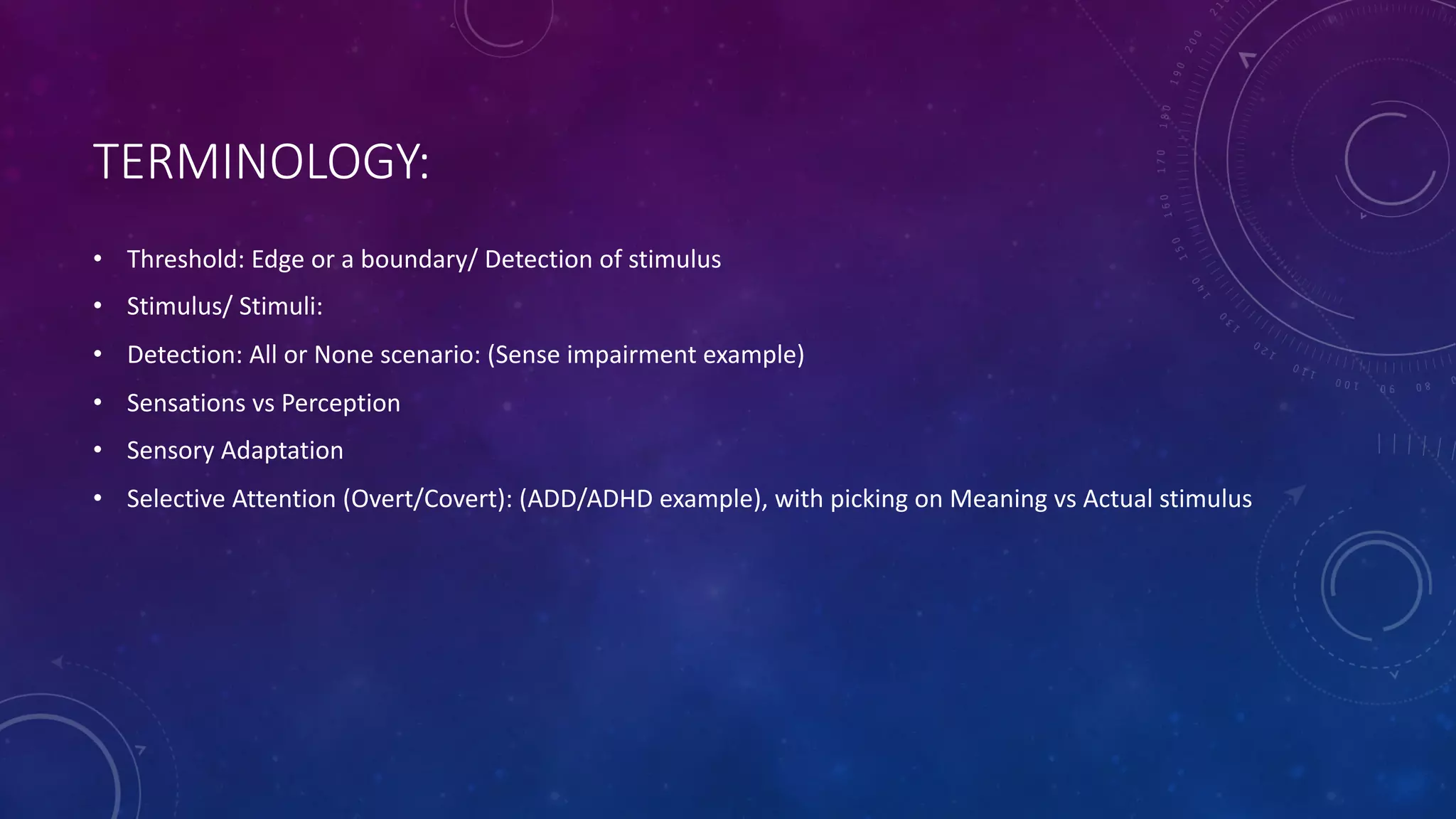 Threshold in Psychophysics Psychology PPT