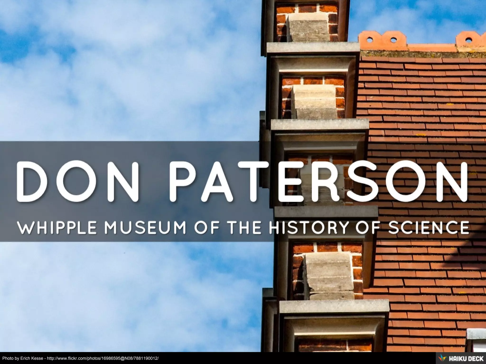 Photo by Erich Kesse - http://www.flickr.com/photos/16986595@N08/7881190012/