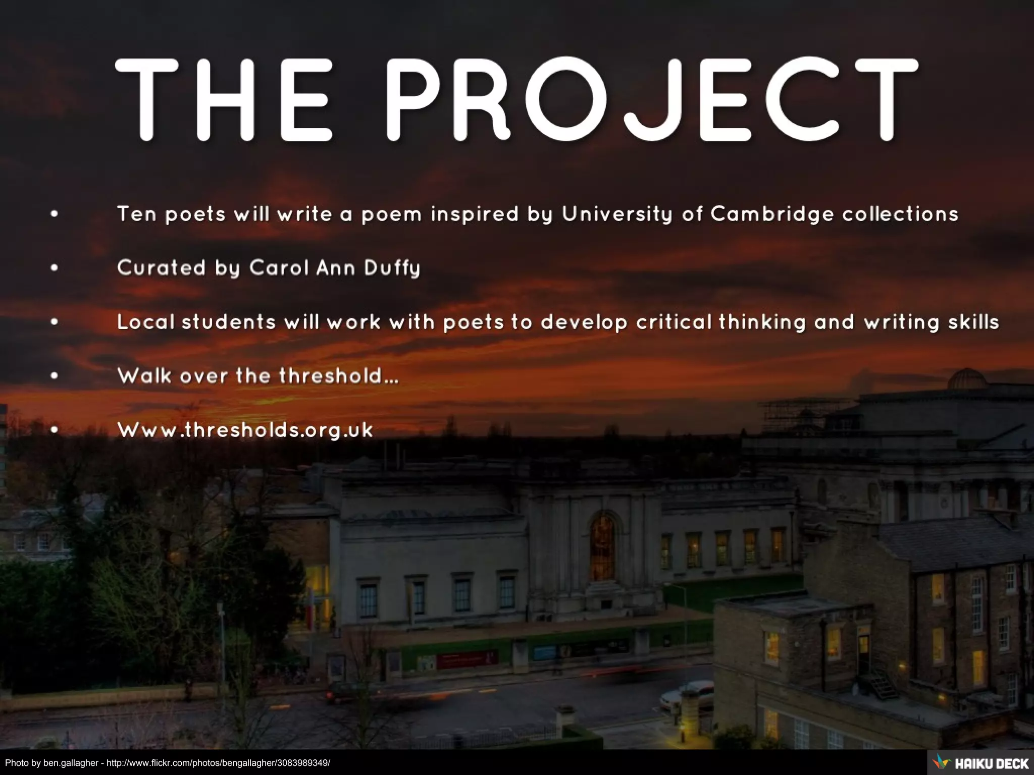 Photo by ben.gallagher - http://www.flickr.com/photos/bengallagher/3083989349/