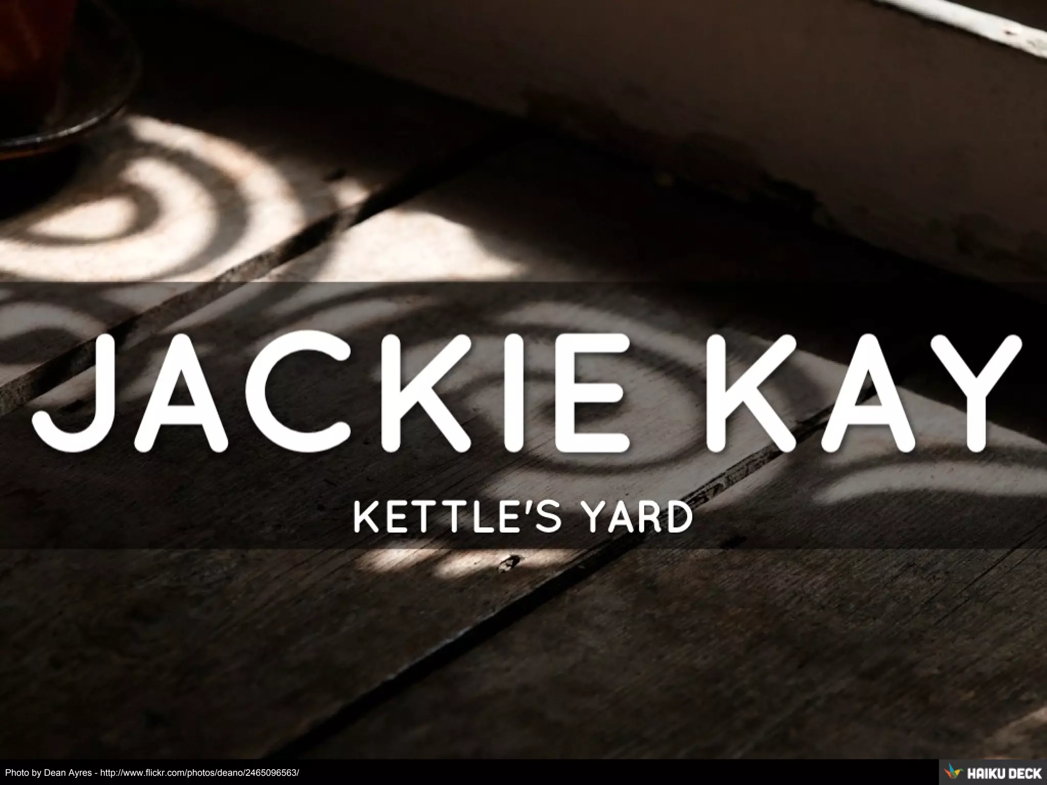 Photo by Dean Ayres - http://www.flickr.com/photos/deano/2465096563/