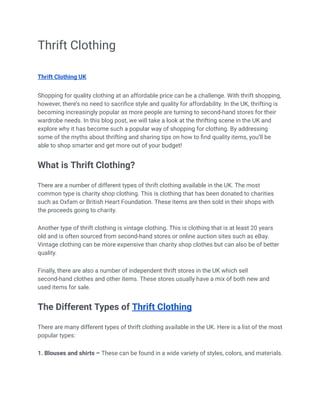 Thrift Clothing.pdf