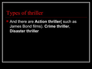 Thriller | PPT